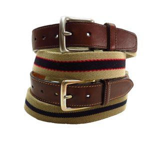 Two Boating Style Belts Both Same Size